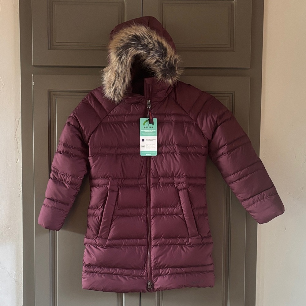 Marmot Port Royal down Montreaux Jacket 2.0, girls small, brand new with tags - Picture 2 of 6